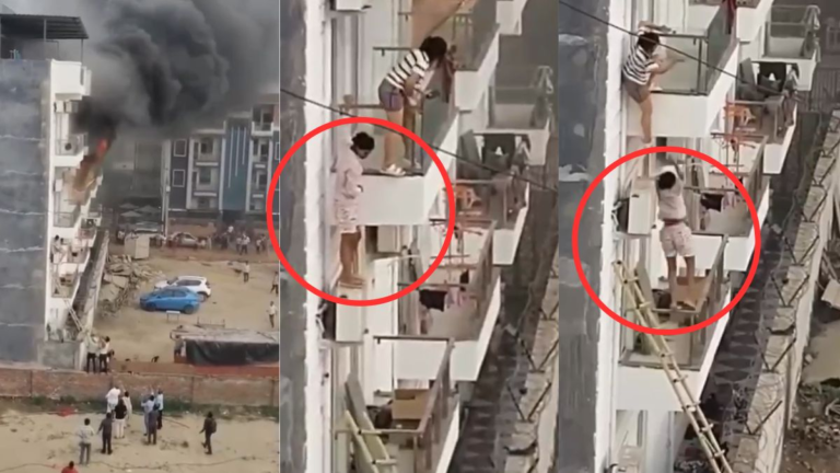 ગ્રેટર નોઈડાના ગર્લ્સ હોસ્ટેલમાં આગ, વિદ્યાર્થિનીઓએ કૂદી બચાવ્યો જીવ