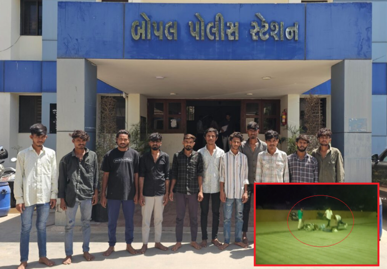 અમદાવાદ: સ્કાય સિટી ટાઉનશીપમાં હુમલો, ધોકા-પાઈપ વડે કર્યો હુમલો, 11 આરોપી ઝડપાયા