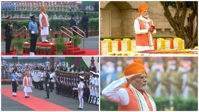 સ્વતંત્રતા દિવસ પર પીએમ મોદી ‘ભગવા’ રંગે રંગાયા, પાઘડી અને જેકેટે ખેંચ્યું સૌનું ધ્યાન