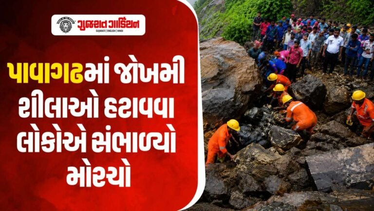 પાવાગઢ દુર્ઘટના બાદ યાત્રિકોની સુરક્ષા માટે સ્થાનિકોનો મહાશ્રમયજ્ઞ
