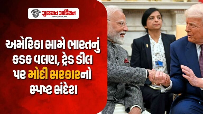 મોદી સરકારનો અમેરિકાને બે ટૂક સંદેશ, ફાયદો હશે તો જ થશે ટ્રેડ ડીલ