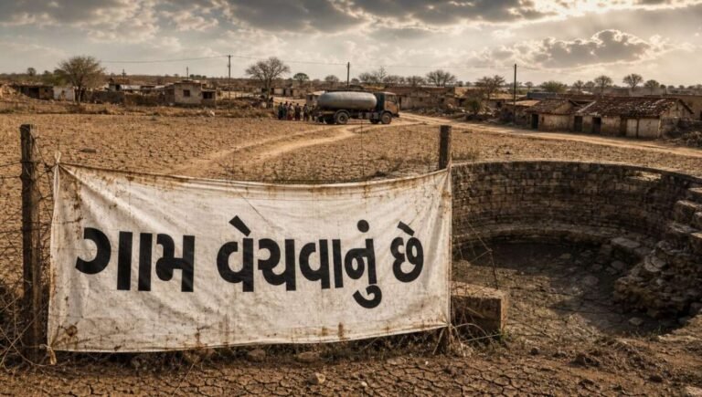 ‘ગામ વેચવાનું છે…’: પાણીના એક-એક ટીપા માટે તરસ્યા ગ્રામજનોનો અનોખો વિરોધ