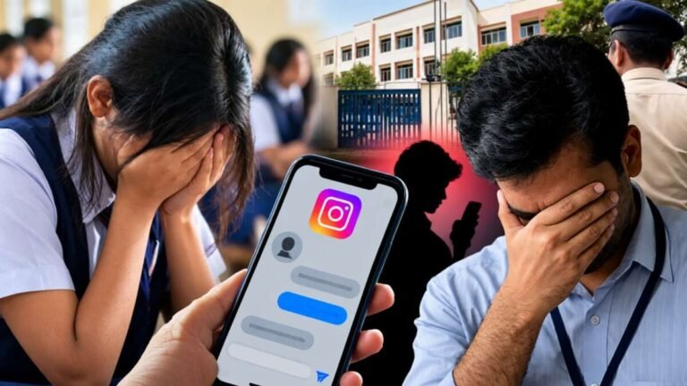 અમદાવાદની પ્રતિષ્ઠિત સ્કૂલમાં વિદ્યાર્થિનીને ફેક Instagram IDથી મેસેજ કરનાર શિક્ષક ઝડપાયો!